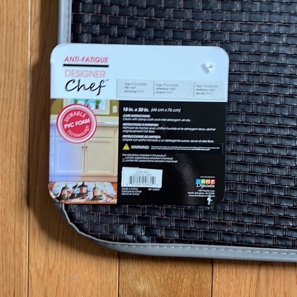 Designer Chef Anti-Fatigue Kitchen Mat - Picture 4 of 5